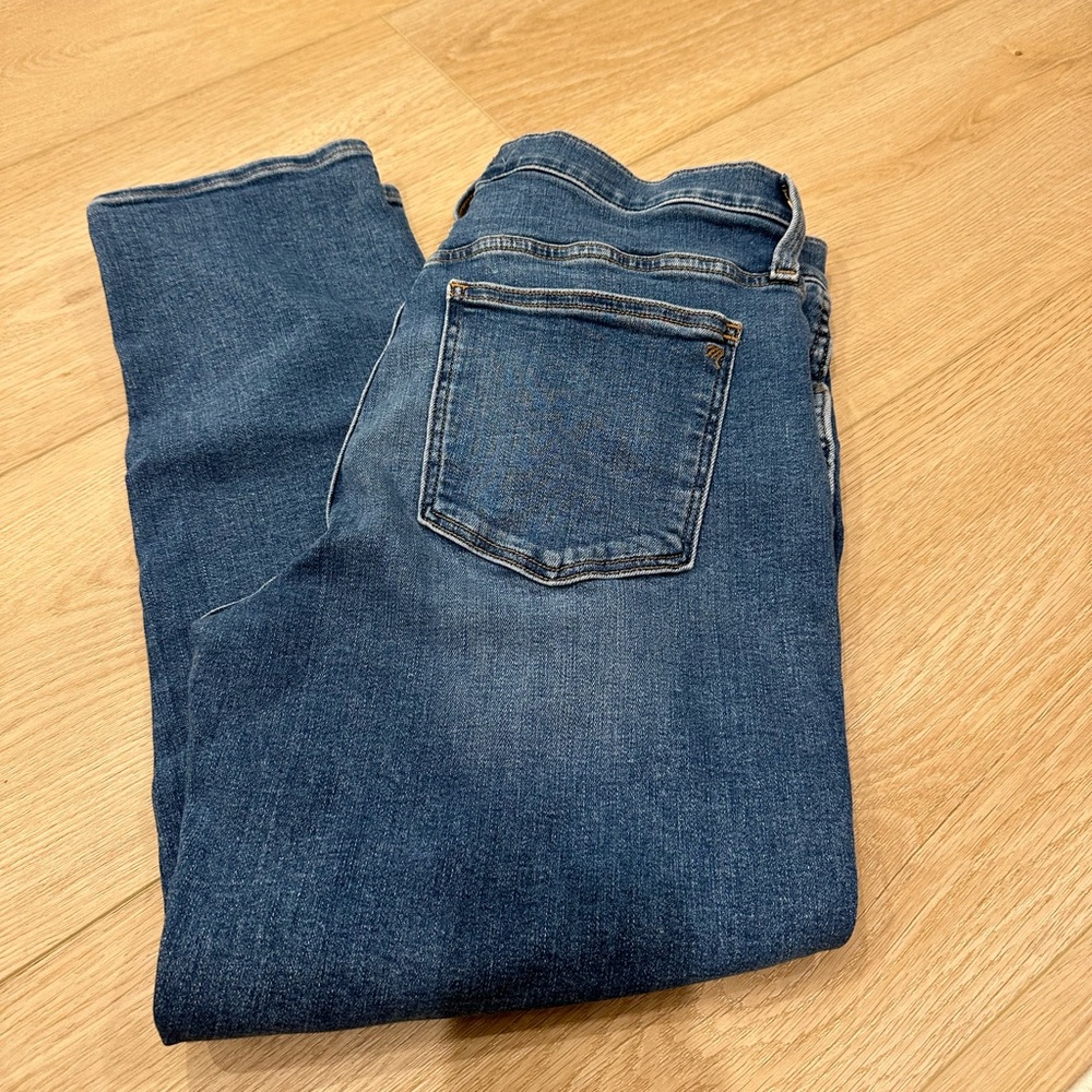 Madewell Dark Blue Ankle Jeans